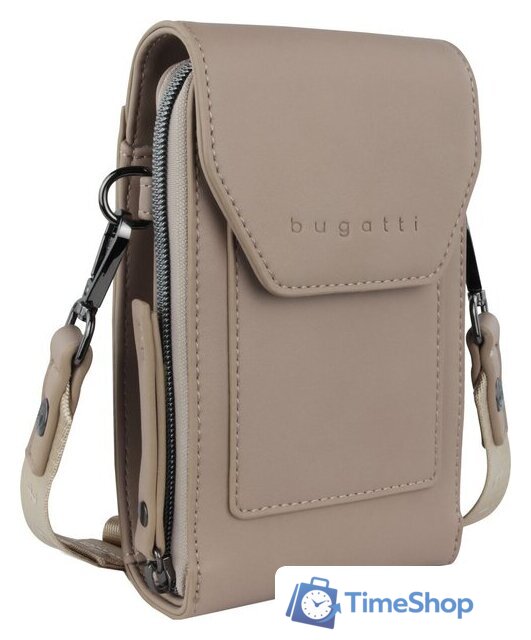 Сумка через плечо Bugatti Almata 49665354 (коричневый) - Изображение №1 — Интернет-магазин Time-Shop
