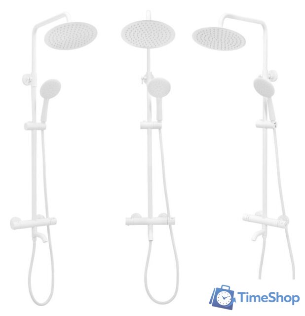 Душевая система  Rea Lungo white REA-P6608 - Изображение №9 — Интернет-магазин Time-Shop