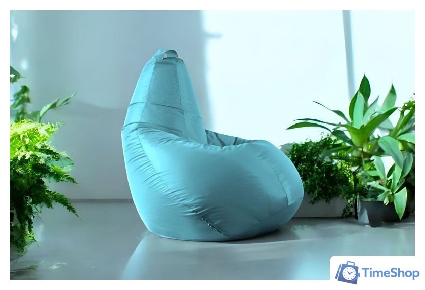 Кресло-мешок Mio Tesoro Груша XXXL GF-140x95-BI (бирюза) - Изображение №2 — Интернет-магазин Time-Shop