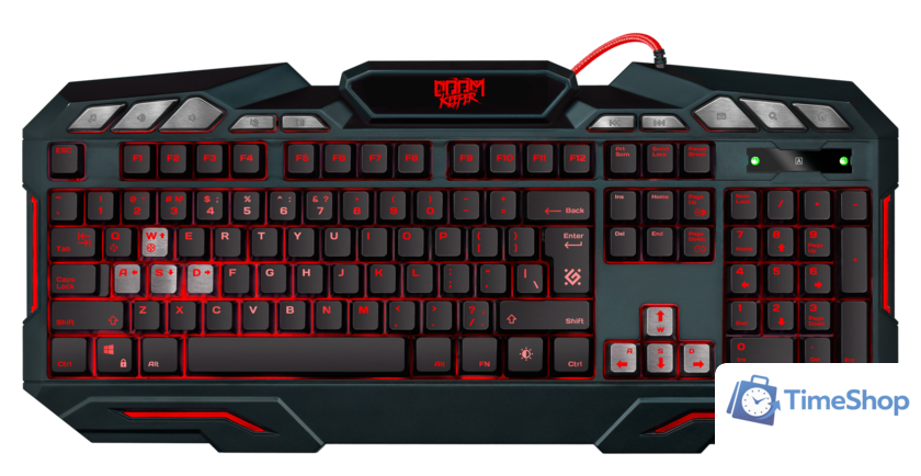 Клавиатура Defender Doom Keeper GK-100DL - Изображение №1 — Интернет-магазин Time-Shop