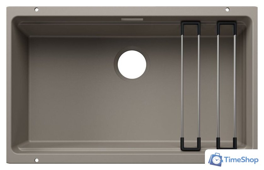 Кухонная мойка Blanco Etagon 700-U Coloured Components 527769 (трюфель) - Изображение №1 — Интернет-магазин Time-Shop