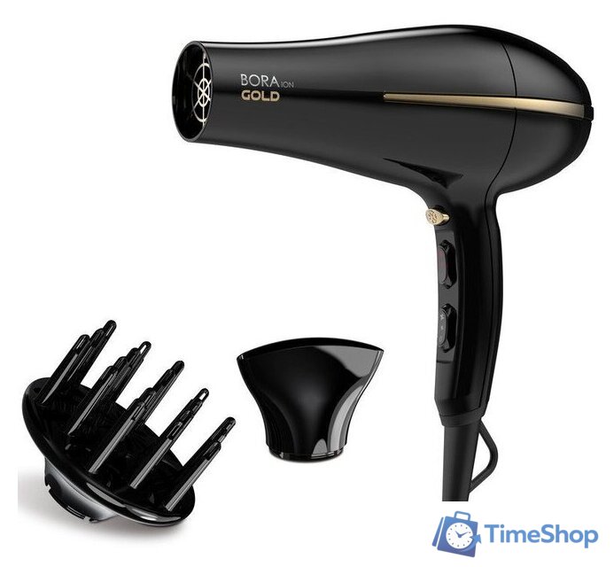 Фен GA.MA Bora Gold GH0825 - Изображение №1 — Интернет-магазин Time-Shop