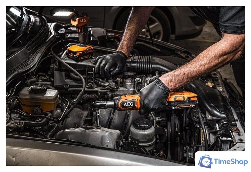 Трещотка AEG Powertools BSS18R38BL-0 (без АКБ) - Изображение №3 — Интернет-магазин Time-Shop