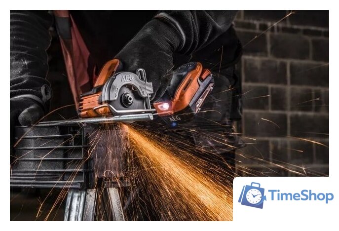 Дисковая (циркулярная) пила AEG Powertools BMMS 18SBL-0 4935472280 (без АКБ) - Изображение №4 — Интернет-магазин Time-Shop