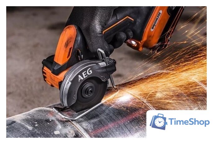 Дисковая (циркулярная) пила AEG Powertools BMMS 18SBL-0 4935472280 (без АКБ) - Изображение №7 — Интернет-магазин Time-Shop