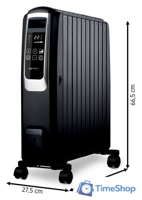 Масляный радиатор Yoer Inferno OFR1025BK - Изображение №8 — Интернет-магазин Time-Shop