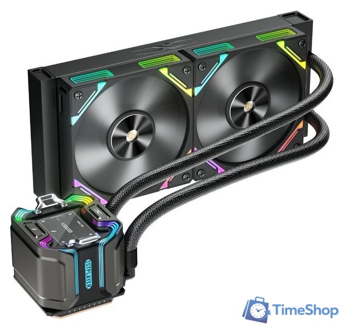 Система жидкостного охлаждения для процессора 1stPlayer X-240 (черный) - Изображение №1 — Интернет-магазин Time-Shop