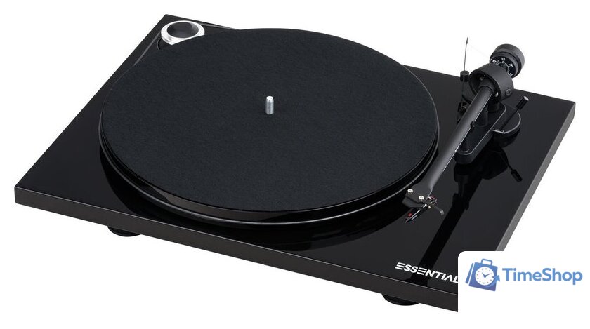 Виниловый проигрыватель Pro-Ject Essential III (черный) - Изображение №1 — Интернет-магазин Time-Shop