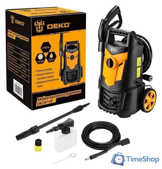 Мойка высокого давления Deko DKCW140 - Изображение №1 — Интернет-магазин Time-Shop