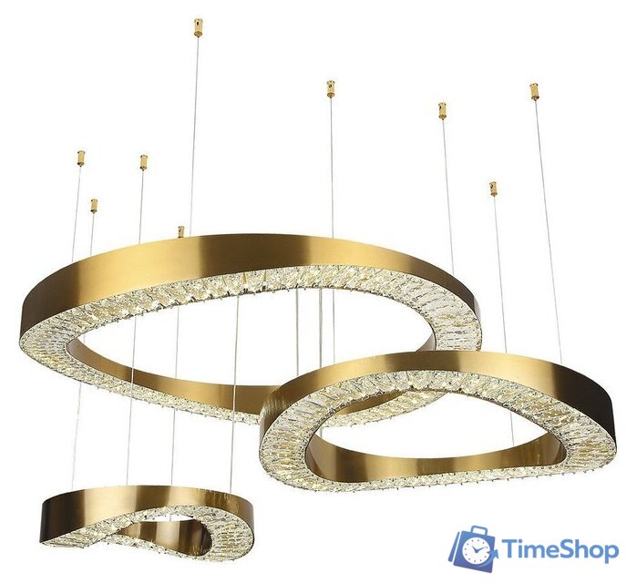 Подвесная люстра Kinklight Тауна 07676-80+60+40.20 (бронза) - Изображение №1 — Интернет-магазин Time-Shop