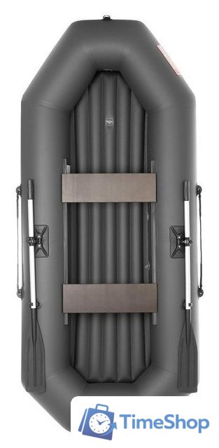 Гребная лодка Тонар Шкипер А280 (серый) - Изображение №1 — Интернет-магазин Time-Shop