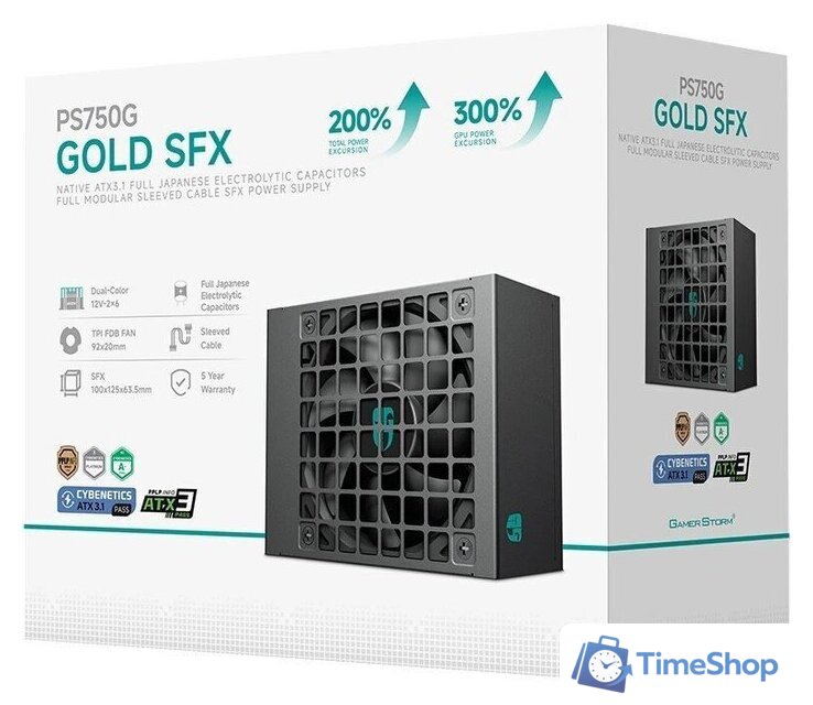 Блок питания GamerStorm PS750G - Изображение №7 — Интернет-магазин Time-Shop