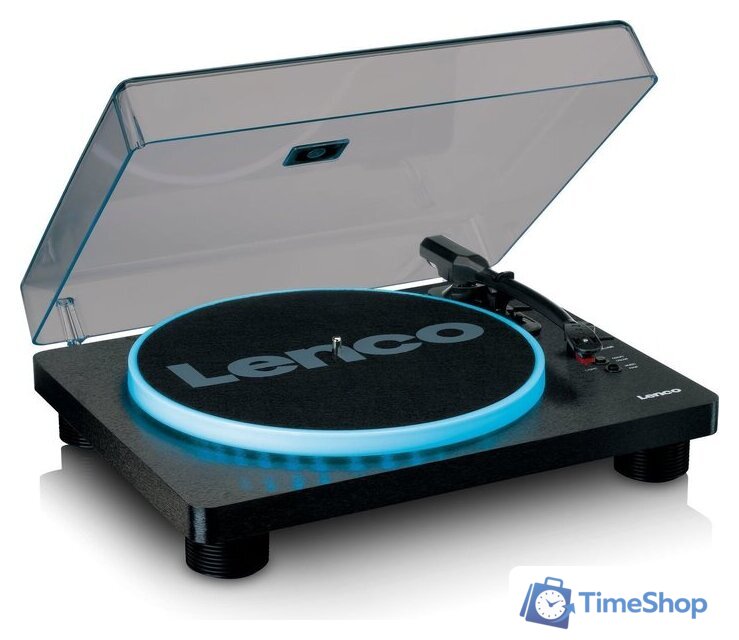 Виниловый проигрыватель Lenco LS-50LED BK - Изображение №2 — Интернет-магазин Time-Shop