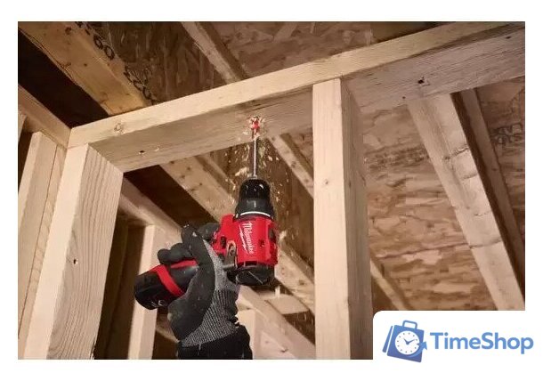 Дрель-шуруповерт Milwaukee M12 BLDDRC-202C 4933499686 (с 2-мя АКБ, кейс) - Изображение №11 — Интернет-магазин Time-Shop