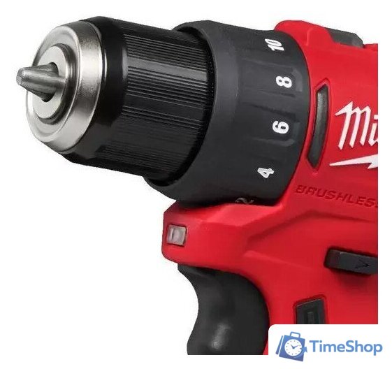 Дрель-шуруповерт Milwaukee M12 BLDDRC-202C 4933499686 (с 2-мя АКБ, кейс) - Изображение №3 — Интернет-магазин Time-Shop