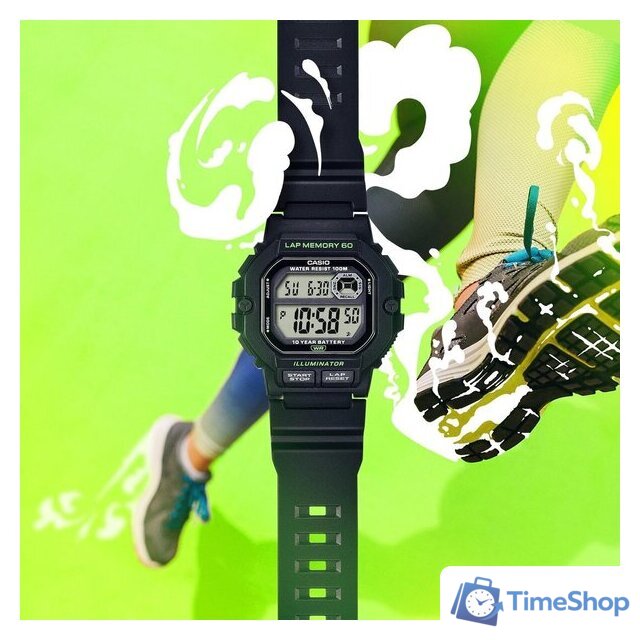 Наручные часы Casio WS-1400H-1A - Изображение №2 — Интернет-магазин Time-Shop