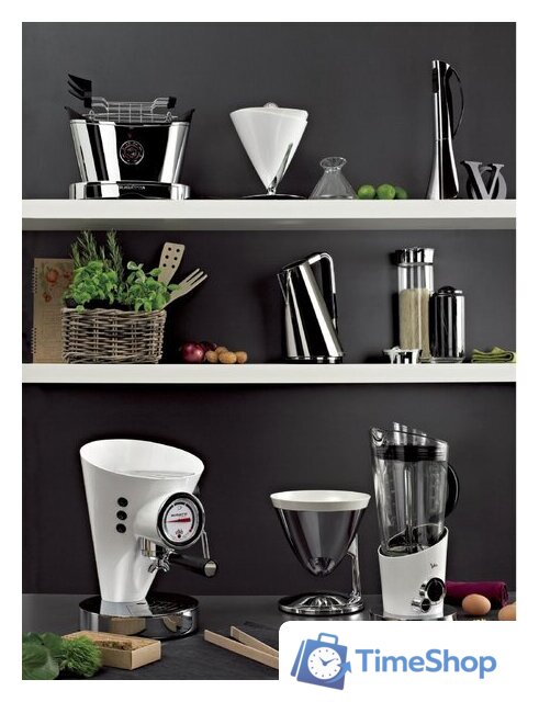 Рожковая кофеварка Bugatti 15-DIVAC1 (белый) - Изображение №3 — Интернет-магазин Time-Shop