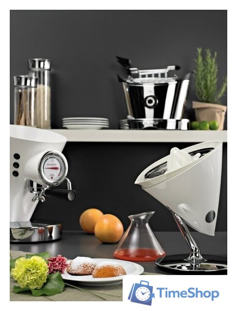 Рожковая кофеварка Bugatti 15-DIVAC1 (белый) - Изображение №4 — Интернет-магазин Time-Shop