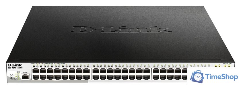 Управляемый коммутатор 2-го уровня D-Link DGS-1210-52P/ME/B1A - Изображение №1 — Интернет-магазин Time-Shop