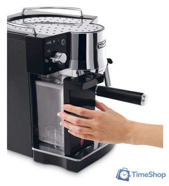 Рожковая кофеварка DeLonghi EC 820.B - Изображение №6 — Интернет-магазин Time-Shop