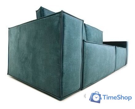 Диван Stolline Лофт 07 (Milano 8 аквамарин) - Изображение №3 — Интернет-магазин Time-Shop