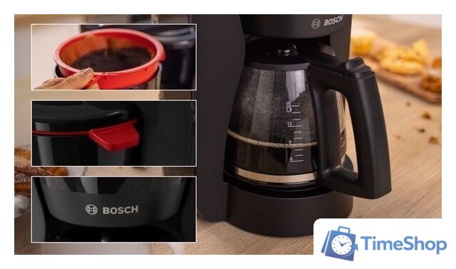 Капельная кофеварка Bosch MyMoment TKA3M133 - Изображение №8 — Интернет-магазин Time-Shop