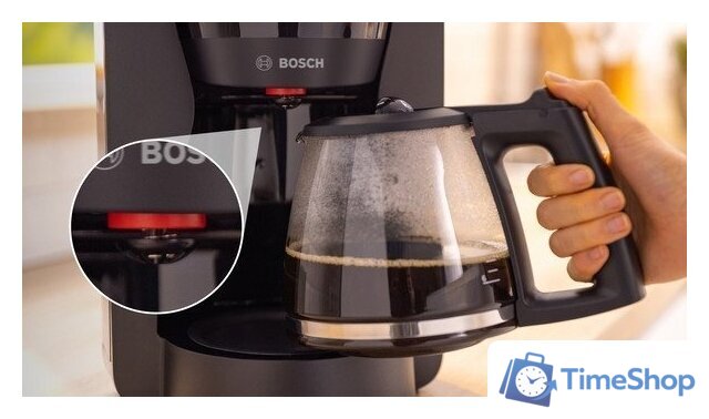 Капельная кофеварка Bosch MyMoment TKA3M133 - Изображение №4 — Интернет-магазин Time-Shop