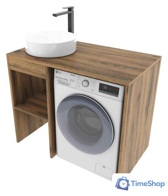  ЗОВ Тумба под умывальник Стамбул 100 S100LAW0LAWWM (аттик) - Изображение №1 — Интернет-магазин Time-Shop