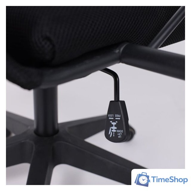 Офисное кресло AksHome Ирис PL (черный) - Изображение №6 — Интернет-магазин Time-Shop