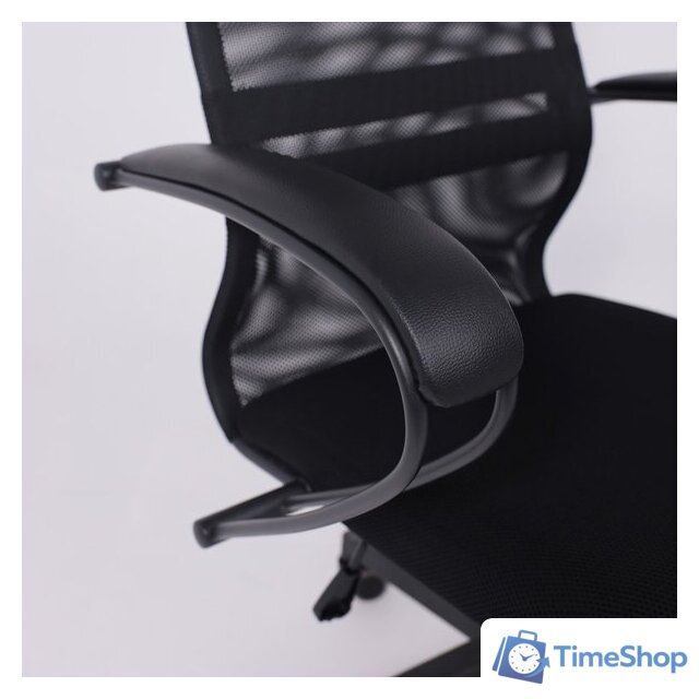 Офисное кресло AksHome Ирис PL (черный) - Изображение №7 — Интернет-магазин Time-Shop