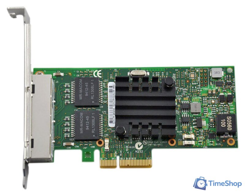 Сетевая карта Intel I350-T4V2 - Изображение №1 — Интернет-магазин Time-Shop