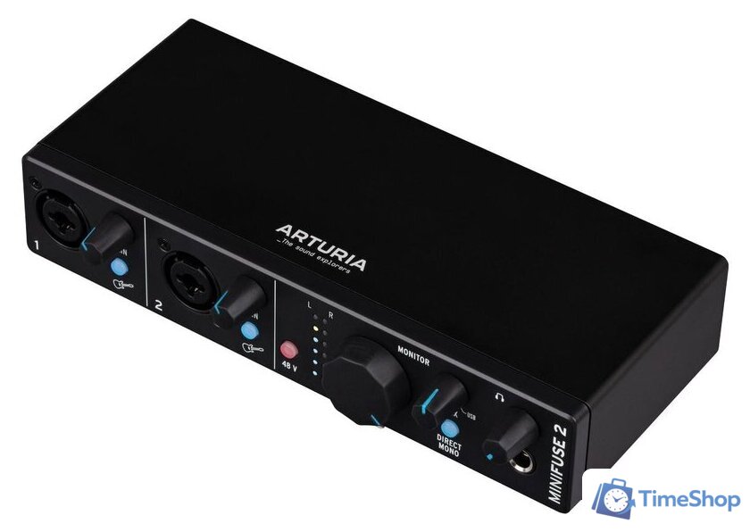 Аудиоинтерфейс Arturia MiniFuse 2 (черный) - Изображение №5 — Интернет-магазин Time-Shop
