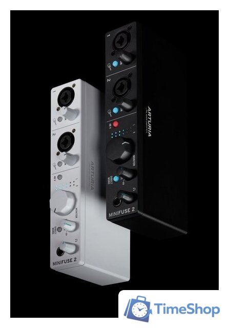 Аудиоинтерфейс Arturia MiniFuse 2 (черный) - Изображение №2 — Интернет-магазин Time-Shop
