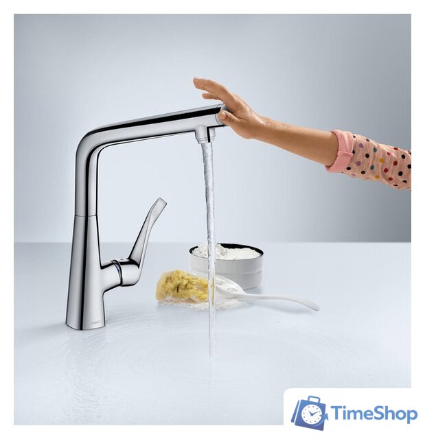 Смеситель Hansgrohe Metris Select 14883800 - Изображение №8 — Интернет-магазин Time-Shop
