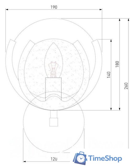 Бра Bogate's Galicia 354/1 - Изображение №3 — Интернет-магазин Time-Shop