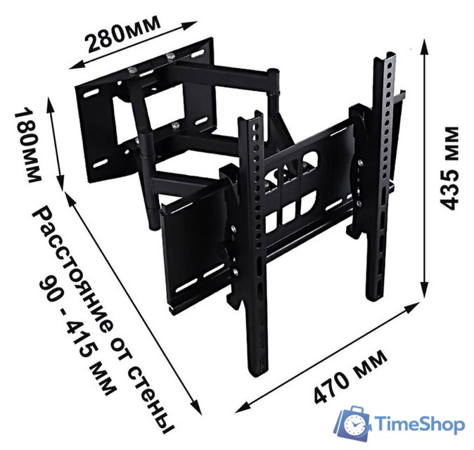 Кронштейн для телевизора Espada Ekr6wa - Изображение №3 — Интернет-магазин Time-Shop
