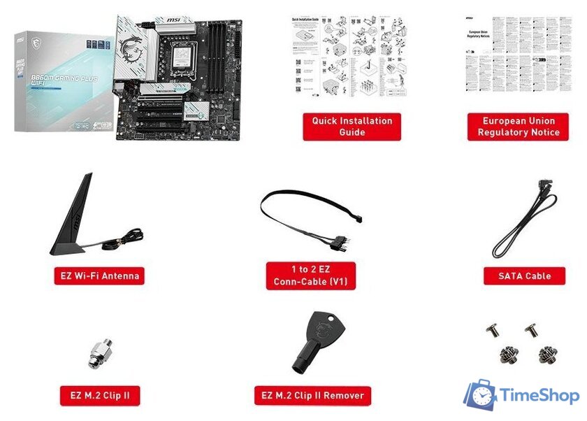 Материнская плата MSI B860M Gaming Plus WiFi - Изображение №2 — Интернет-магазин Time-Shop
