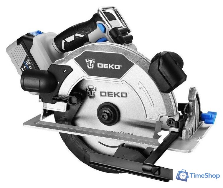 Дисковая (циркулярная) пила Deko CS20 PRO 084-1157 (с 1-им АКБ) - Изображение №2 — Интернет-магазин Time-Shop
