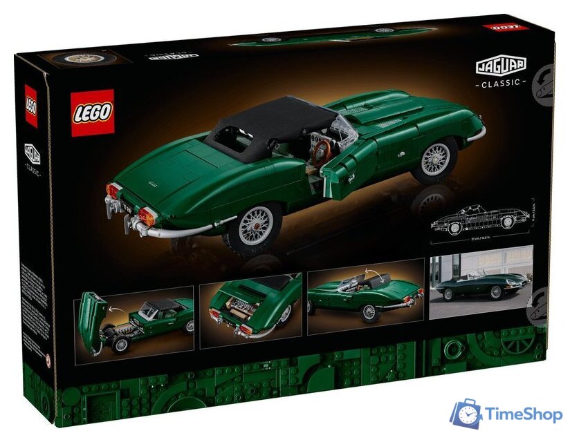 Конструктор LEGO Icons 11381 Jaguar E-Type - Изображение №22 — Интернет-магазин Time-Shop