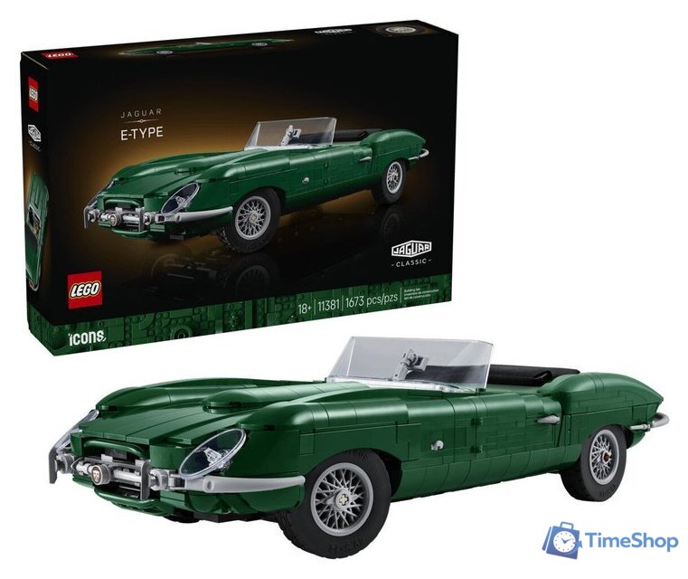 Конструктор LEGO Icons 11381 Jaguar E-Type - Изображение №1 — Интернет-магазин Time-Shop