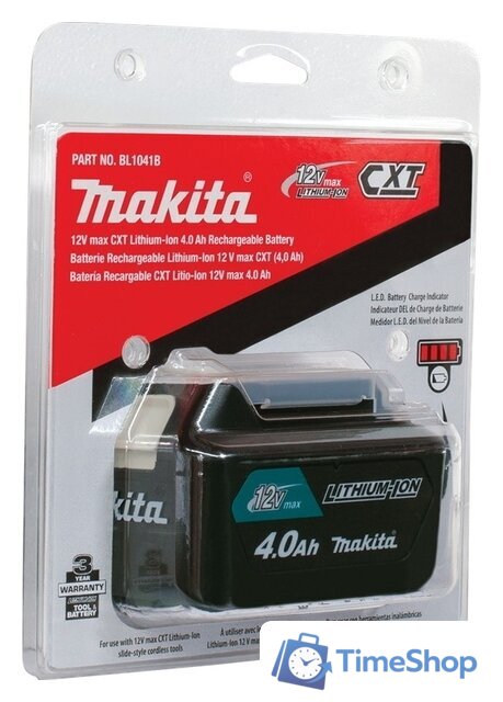 Аккумулятор Makita BL1041B (12В/4 Ah) - Изображение №18 — Интернет-магазин Time-Shop