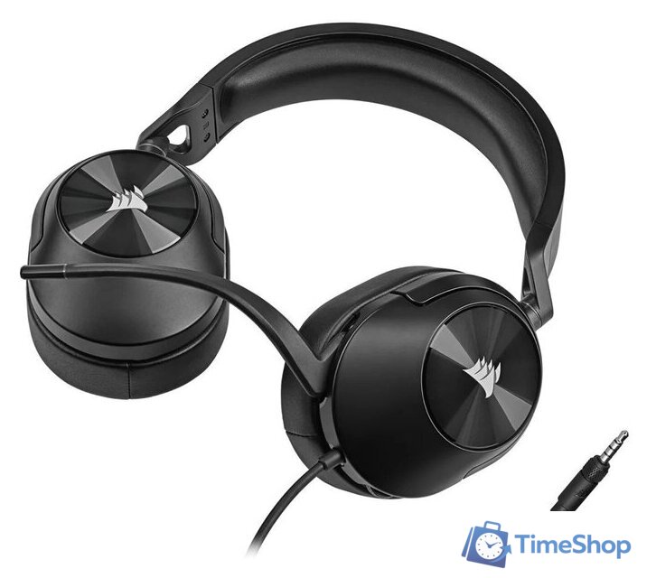 Наушники Corsair HS55 Surround (карбон) - Изображение №4 — Интернет-магазин Time-Shop