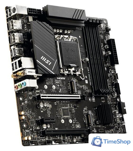 Материнская плата MSI Pro B760M-A WiFi - Изображение №4 — Интернет-магазин Time-Shop