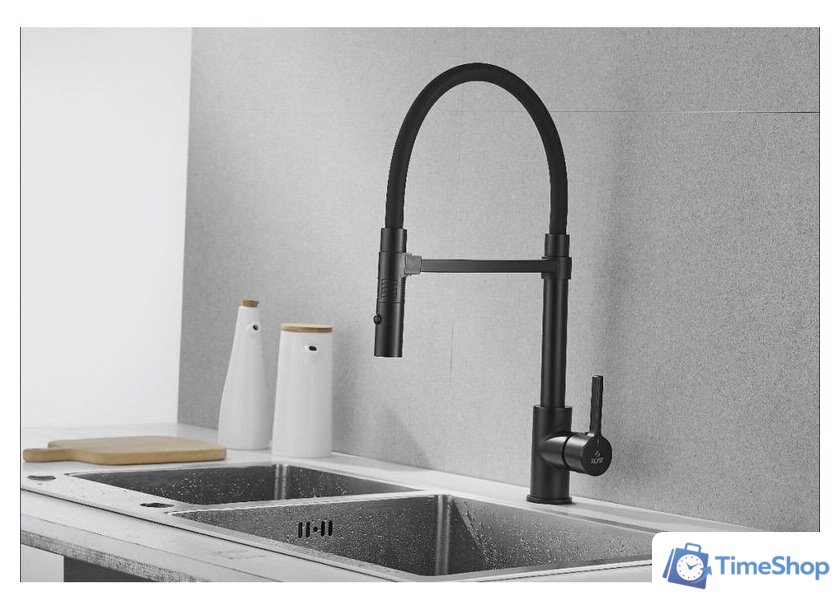 Смеситель Kern K2075 black - Изображение №2 — Интернет-магазин Time-Shop