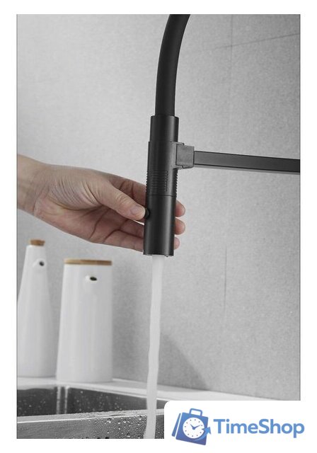 Смеситель Kern K2075 black - Изображение №4 — Интернет-магазин Time-Shop