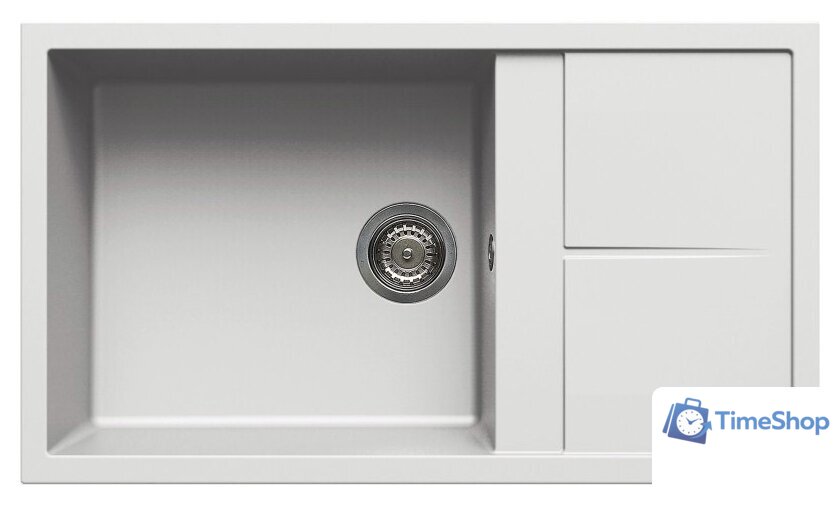 Кухонная мойка Elleci Unico 410 Bianco G68 - Изображение №1 — Интернет-магазин Time-Shop