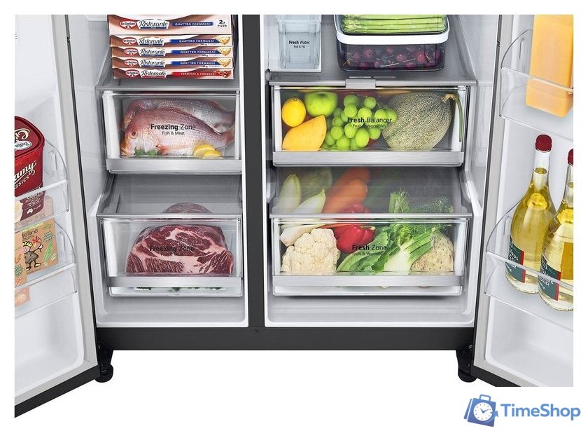Холодильник side by side LG DoorCooling+ GC-L257CBEV - Изображение №10 — Интернет-магазин Time-Shop