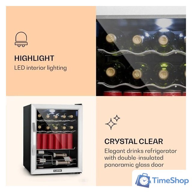 Винный шкаф Klarstein Beersafe XL Mix It Edition - Изображение №4 — Интернет-магазин Time-Shop