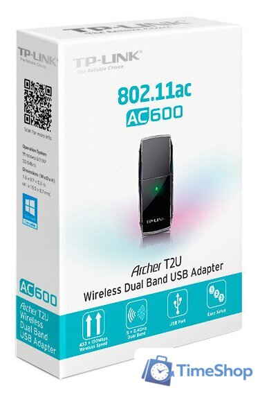 Wi-Fi адаптер TP-Link Archer T2U - Изображение №6 — Интернет-магазин Time-Shop