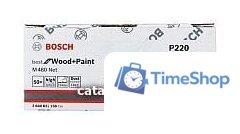 Шлифлист Bosch 2.608.621.158 (50шт) - Изображение №2 — Интернет-магазин Time-Shop